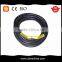 2016  DN8 SAE100R1AT for car washer high pressure wire braided blue transparent water line rubber hose