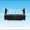 Pitch 2.54mm dual row SMT black ejector header connector