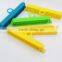 Promotional Gift Plastic PP Seal Food Bag Clip with Date