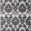 flocking voile windows curtain fabric