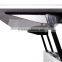 CJ1022 Folding Fashion White Paint Glass Coffee Table