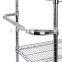 1625mm High Chrome Shelving