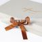 Custom Luxury Magnet Flap Cardboard Gift Packaging Box With Ribbon