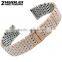 13|18mm high quality imported stainless steel Watch Band with stainless steel buckle