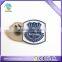 custom shield shaped metal lapel pin badge souvenir