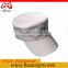 High quality fashion military style hats and cpas custom ployester flat embroidery army hat