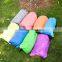 Nylon Fabric and 3 Season Type Inflatable Hangout Sleeping Bags