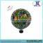 Solar led light round shape 10" mosaic glass wedding decoration light ball