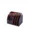 Hot Sale All Kinds of Brown PU/ Faux Leather Desk Organizer Stationery Box