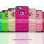 Fashional slim armor rhinestone hybrid case for iPhone 7 PLus back crystal cover