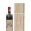 Customized Unfinished Cheap Sliding Wooden Wine Boxes/wooden Box