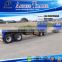 AOTONG low price drawbar trailer /Tow Dolly Flatbed Container Full Trailer (30ton)