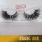 wholesale hand made type and human hair material mink false eyelashes custom packing 3D mink eyelash