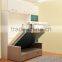 Saving Space Double Murphy Wall Bed with Front Sofa and Bookshelf
