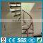 hot sell stainless steel indoor artistic helical stairs