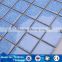 decorative blue square shaped glazed ceramic swimming pool mosaic tile