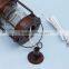 Vintage Antique Brass Nautical Ship Oil Lantern Lamp 1838