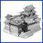 3D no glue 3D Titanic/3d puzzle DIY nano metal micro three-dimensional sculpture
