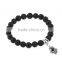 Handmade Fashion Unisex Popular Nature Volcanic Cute Pendant Elasticity Bracelet