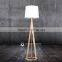2015 Solidwood natural wooden floor standing lightings/lamps for home decoration