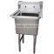 NSF Freestanding Commercial Stainless Steel 1 One Compartment Sink for Catering