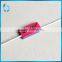 Simple design red single insertion hang granule for garments plastic string seal tag for hangtags OEM SERVICE