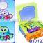Funny baby toy battery operated cartoon helicopter toy with light and music