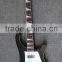 4 string R.K.B neck through body electric bass guitar in high glossy black finish