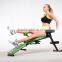 foldable and adjustable sit up bench with smart core