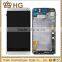 For HTC ONE M7 LCD touch screen digitizer full assembly with frame replacement