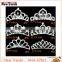 Wholeale fashion crystal princess tiara wedding bridal hair acessorios