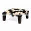 Natural Livings Cotton Printed Wooden Stool