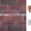 Red brick stone wall tile for exterior wall house
