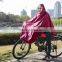 Extra large reusable rain bike poncho