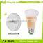 Aluminum 100~240V dimmable energy saving bulb with wireless switch