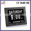 wholesale800*600 digital 4:3 digital calandar time clock frame display screen care for elderly digital frame clock portable