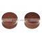 6 Pairs Brown Sand Stone Flesh Tunnel Plug avaible in Various Gauges