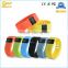 Look!Fashion and smart adjustable silicon bluetooth wristband,your health record!