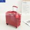 Ultralight ABS PC Hard Shell 360 Degree Spinner Trolley Case 18" Pilot Cabin Suitcase