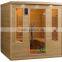 Hemlock far infrared Sauna Room Type wooden Sauna room KD-5006D-1
