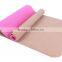 Eco friendly Double Layer Cork TPE Yoga Mat