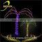 Hot sale christmas ornament crafts led palm trees