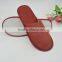 red soft hotel disposable slippers