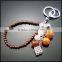 Factory price grape fruit bobbles, pompon,rhinestone magic cube metal keychain