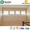 Wooden,paulownia Material and Horizontal Opening Pattern White Interior Decorative Window Poly Shutter