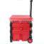 High quality Plastic Folding Shopping Cart/ Foldable Shopping Trolley