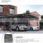 Decorative aluminum carport pricing 2 car metal high snow load carport