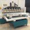 4 axis 8 heads water cooled cnc router spindle motor