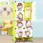 Plastic baby cartoon picture cheap folding wardrobe closet