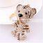 Wholesale custom made tiger shaped high quality keychains with cheap price